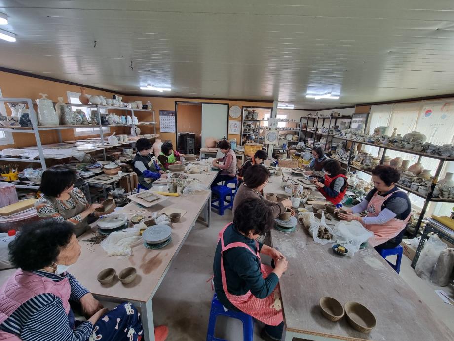 2023 탄천면 하반기 평생학습 "생활도예" 이미지