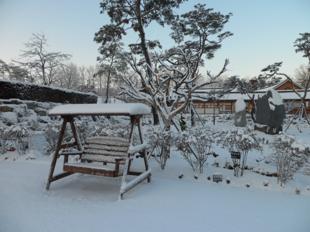 한옥마을에 눈이 왔어요^^ 이미지